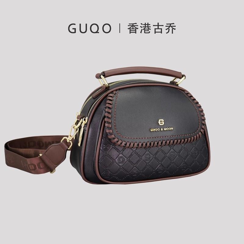 古乔特大号铂金包洋气复古港风新款时尚潮流9077百搭手提斜跨女包