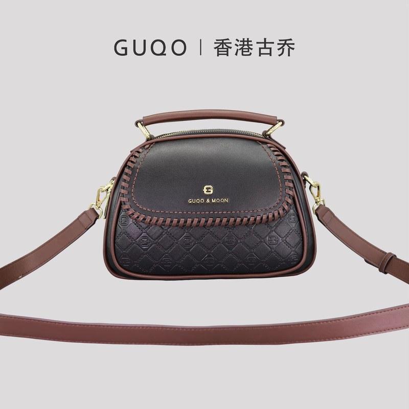 古乔特大号铂金包洋气复古港风新款时尚潮流9077百搭手提斜跨女包